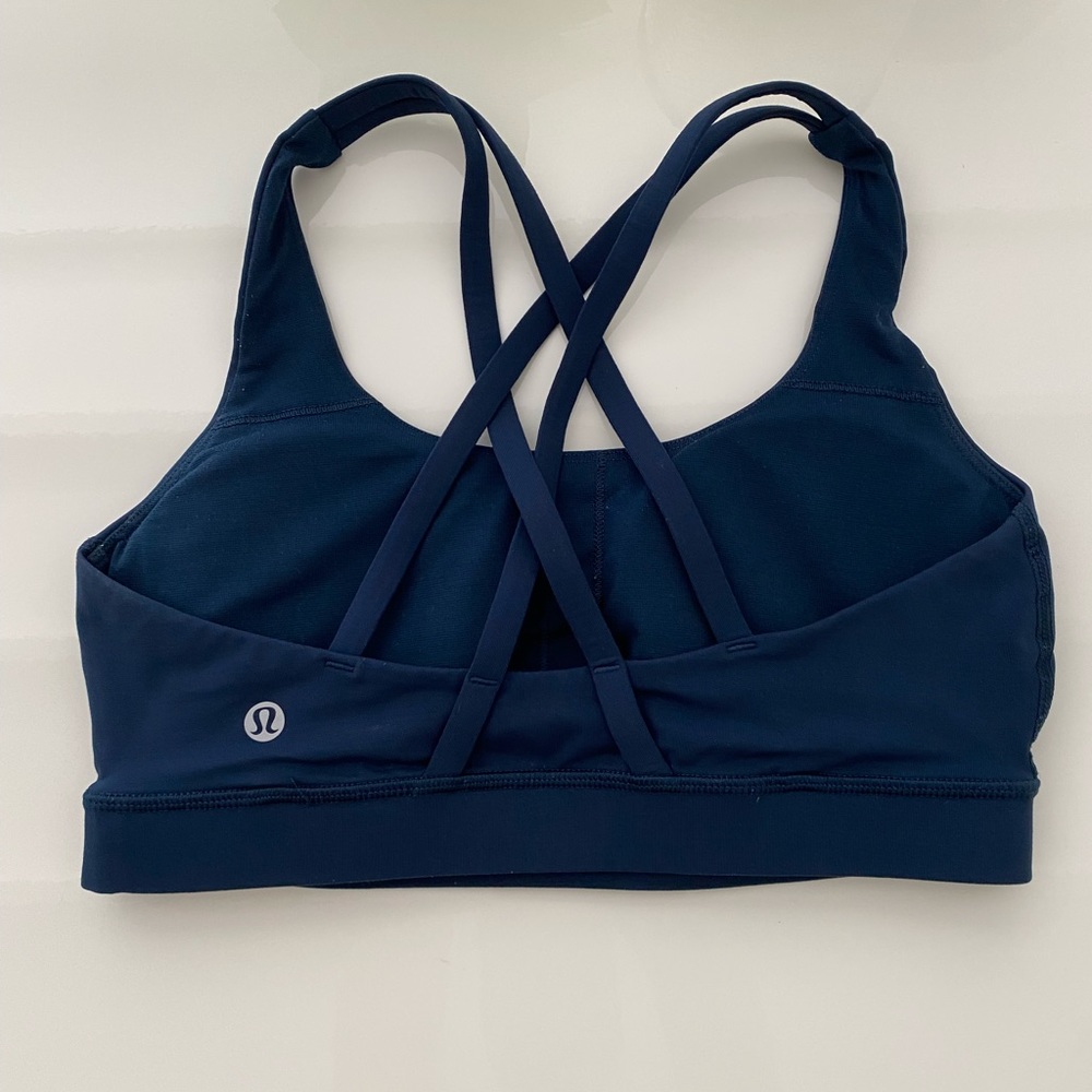 Lululemon Energy Bra Navy Size 4